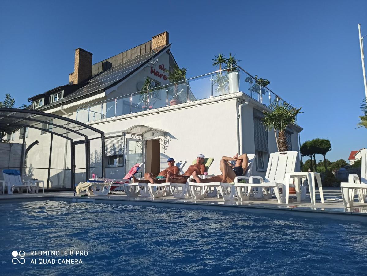 Al Mare-Villa Z Klimatyzacja Ustronie Morskie Esterno foto