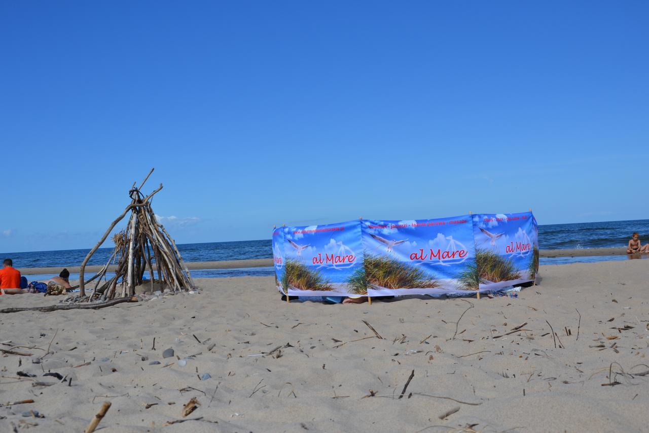 Al Mare-Villa Z Klimatyzacja Ustronie Morskie Esterno foto